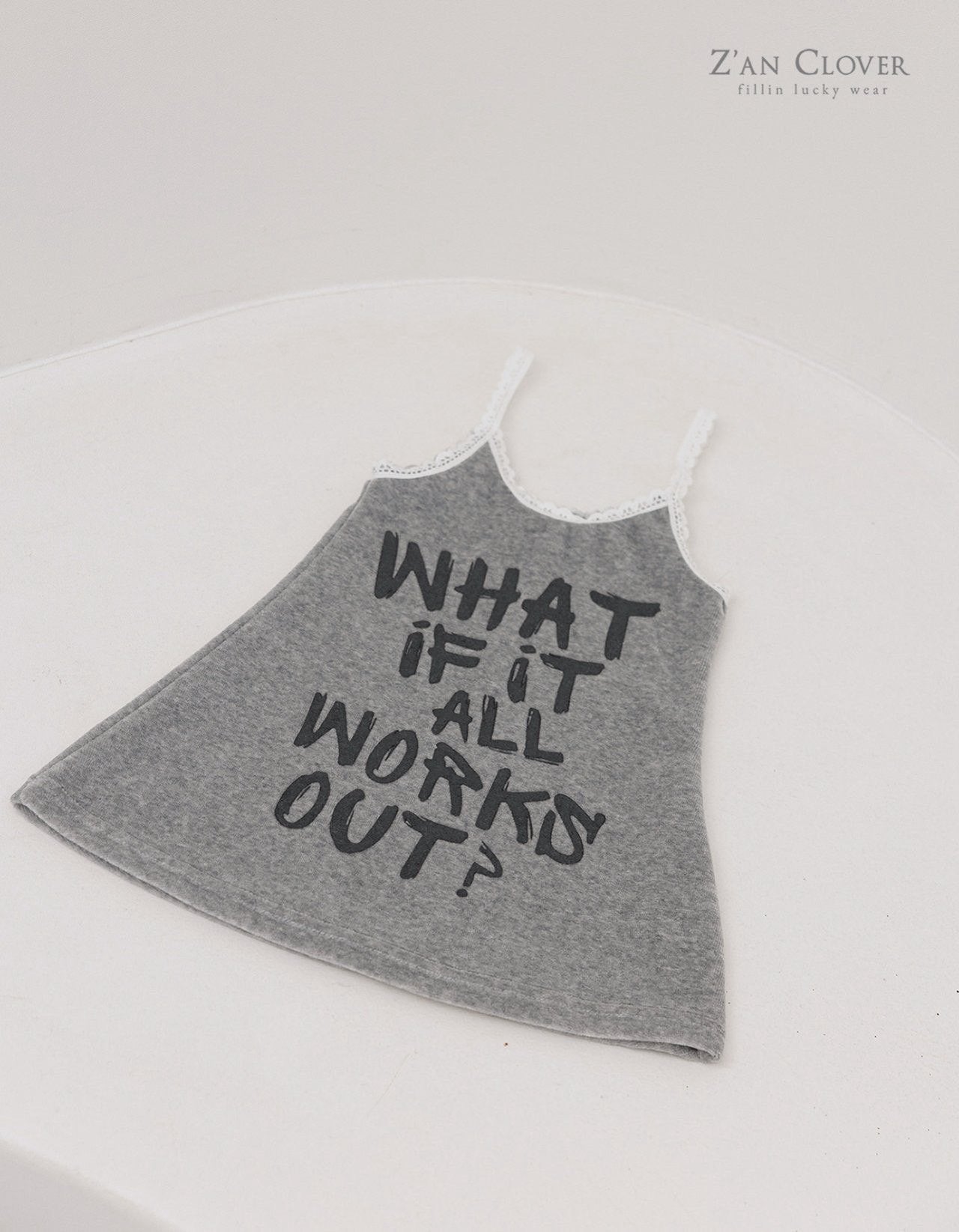 【予約】walkout velour one-piece  /  zanclover (3-19号)