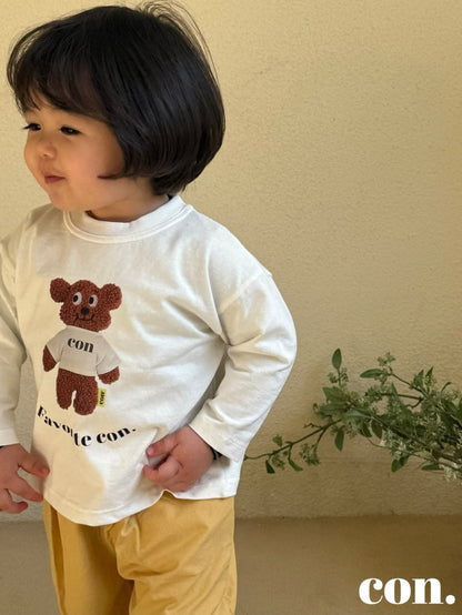 【予約】ベアTシャツ / con. (XXS-M)