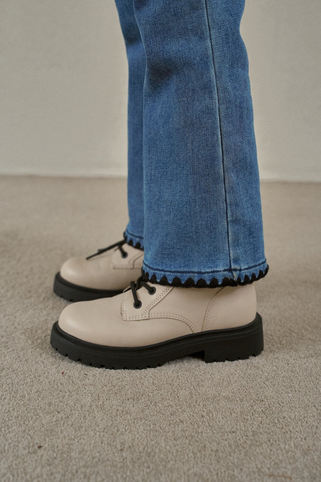 【予約】mellow denim pants  /  momoann (5-17号)