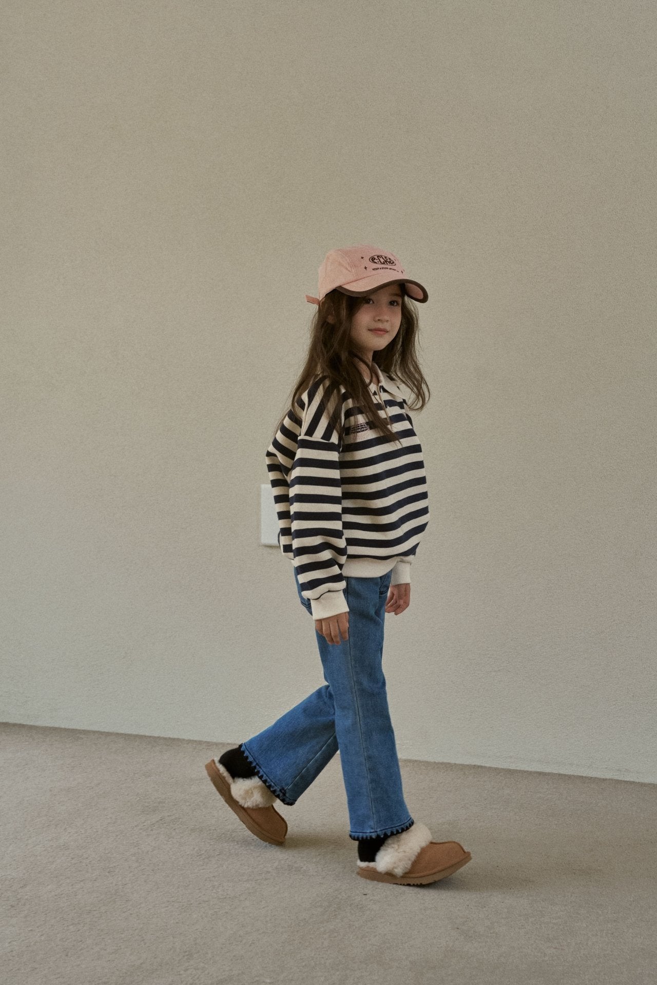 【予約】mellow denim pants  /  momoann (5-17号)