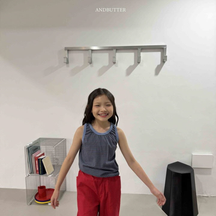 【予約】Cross sleeveless / andbutter(S-JM)