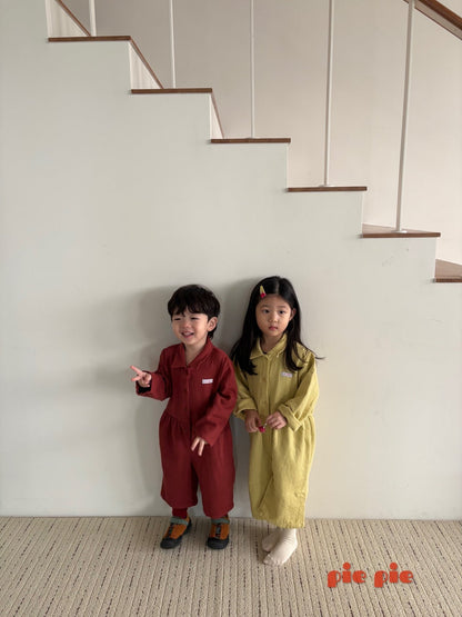 【予約】ホットドッグジャンプスーツ / pie (XS-XL) 핫도그