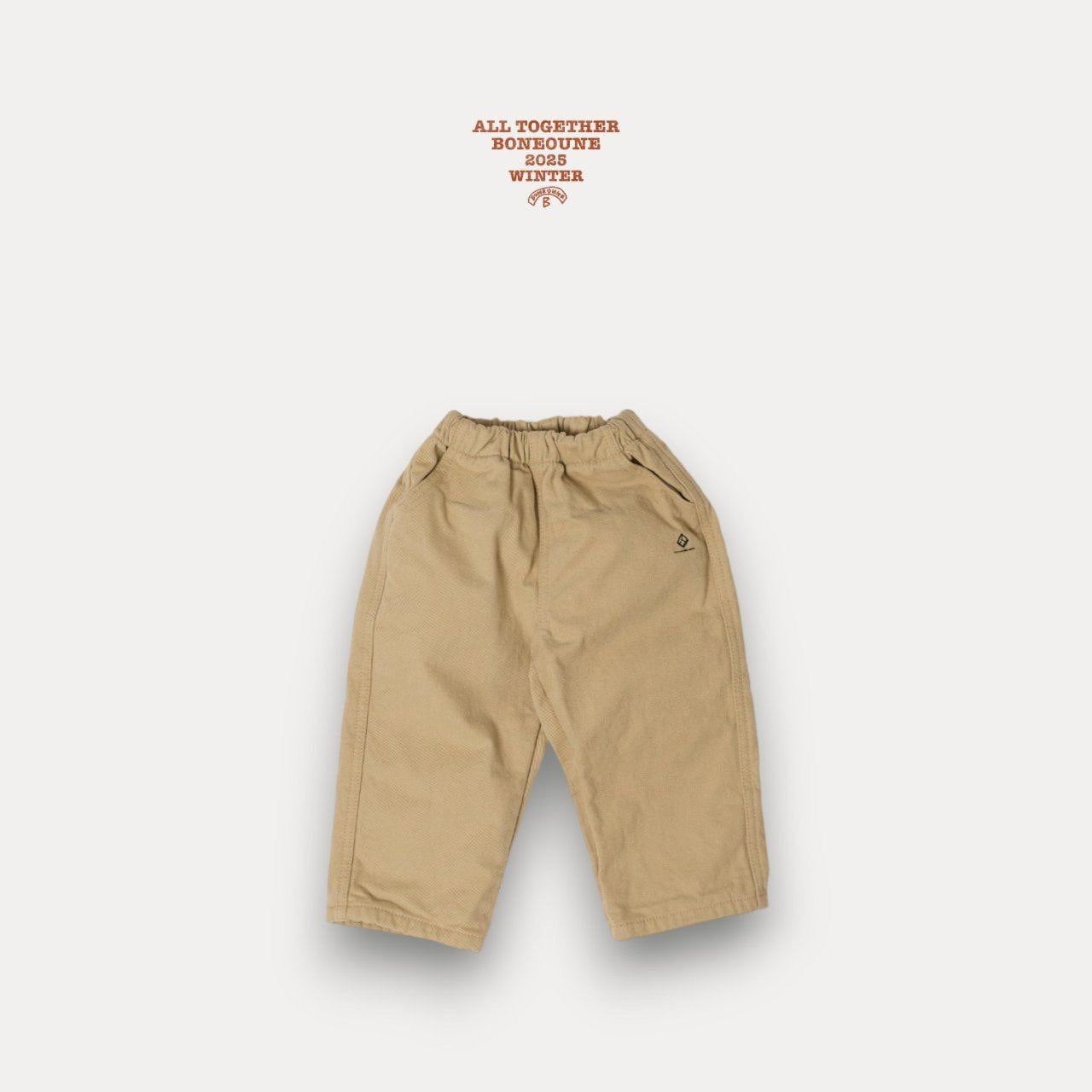 【予約】cotton kimo slacks / boneoune (XS-JL)