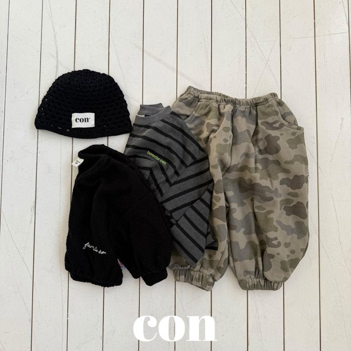 【予約】ピグメントボーダーTシャツ/ con. (XXS-M) 피그페이보릿