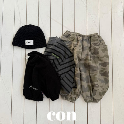 【予約】ピグメントボーダーTシャツ/ con. (XXS-M) 피그페이보릿