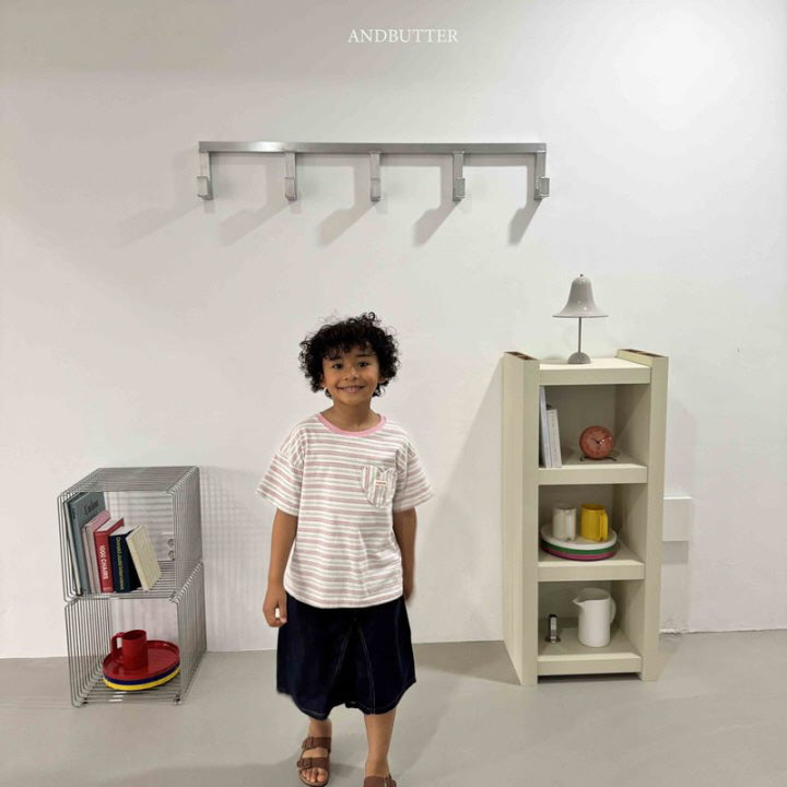 【予約】Non-faded Bermuda Pants / andbutter(S-JM)