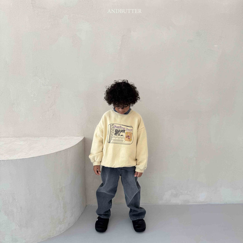 【予約】Ribby Black Pants  /  andbutter (S-JM)