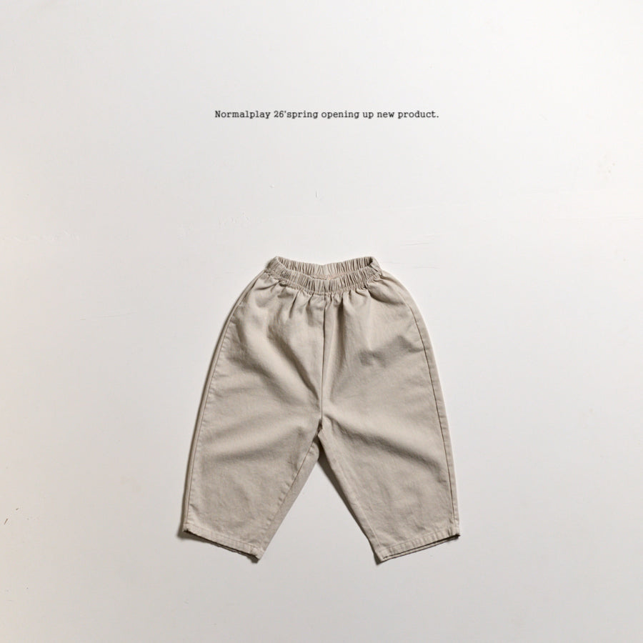 【予約】ミルキーコットンパンツ / normalplay (12M-JM)