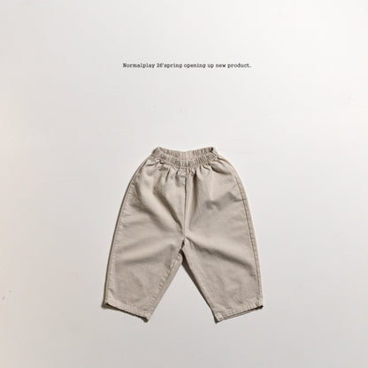 【予約】ミルキーコットンパンツ / normalplay (12M-JM)