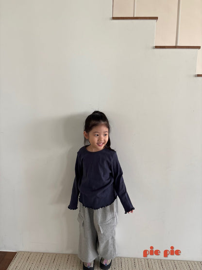 【予約】ベリーベリーアイレットTシャツ / pie (XS-XL)