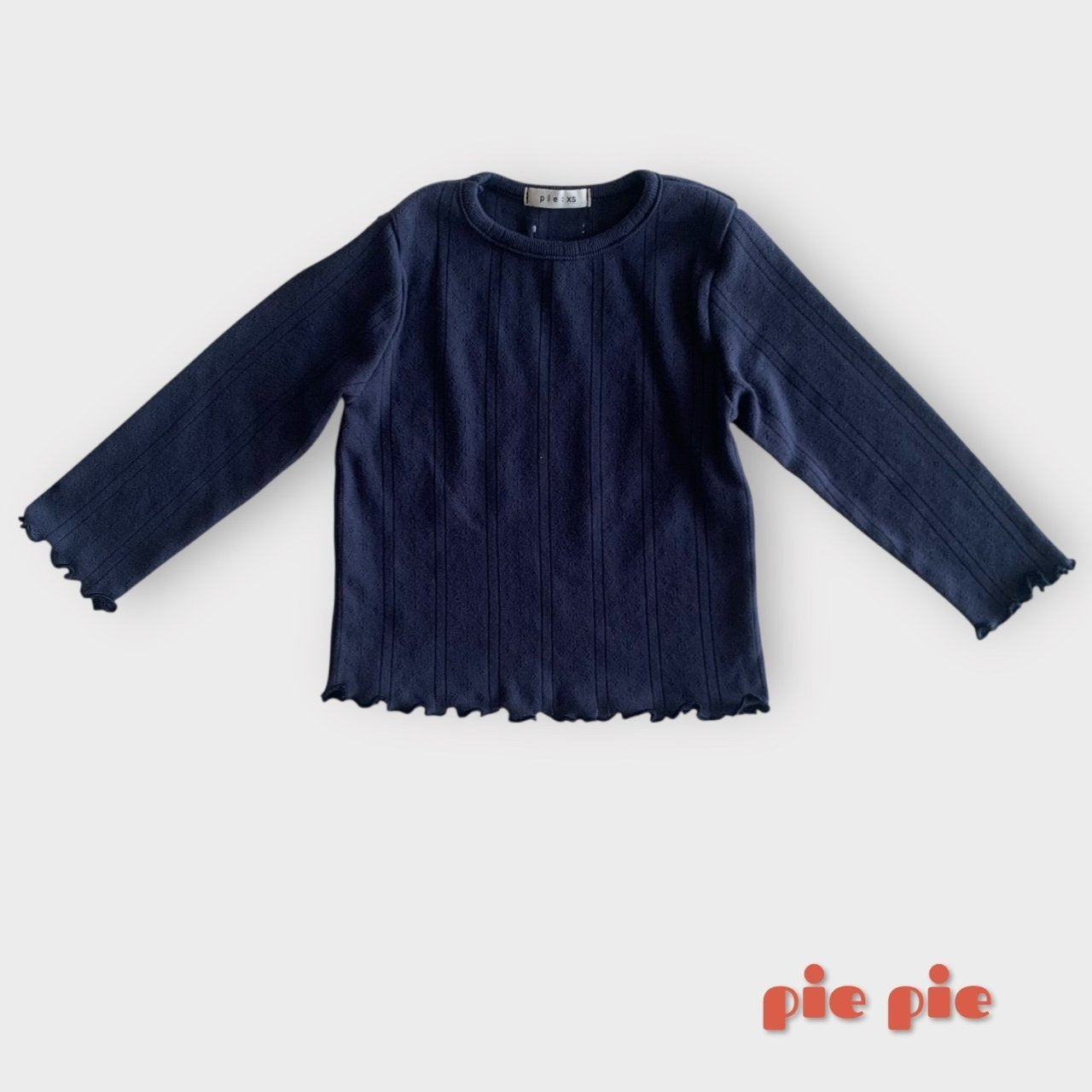 【予約】ベリーベリーアイレットTシャツ / pie (XS-XL)