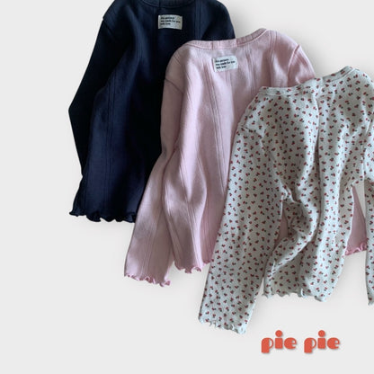 【予約】ベリーベリーアイレットTシャツ / pie (XS-XL)