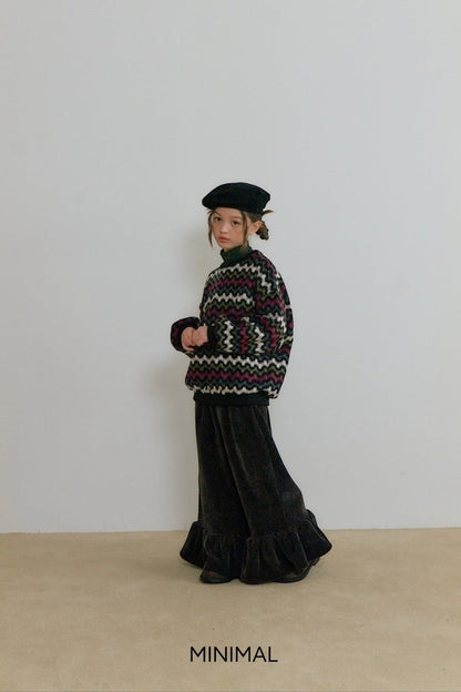 【予約】vivi knit mtm  / minimal (S-JM)