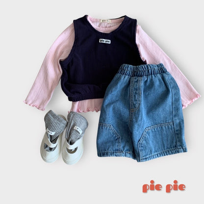 【予約】ベリーベリーアイレットTシャツ / pie (XS-XL)