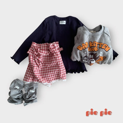 【予約】ベリーベリーアイレットTシャツ / pie (XS-XL)