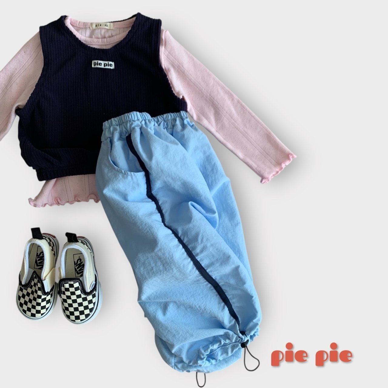 【予約】ベリーベリーアイレットTシャツ / pie (XS-XL)