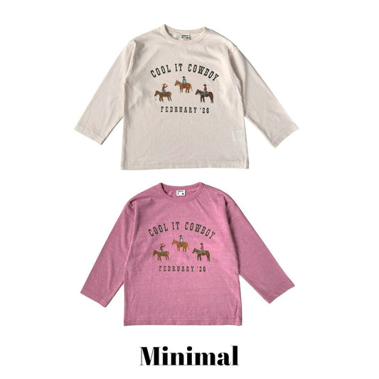 【予約】cowboy T / minimal (S-JM）