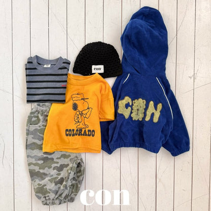 【予約】LET’S GO Tシャツ / con. (XXS-M)스눕