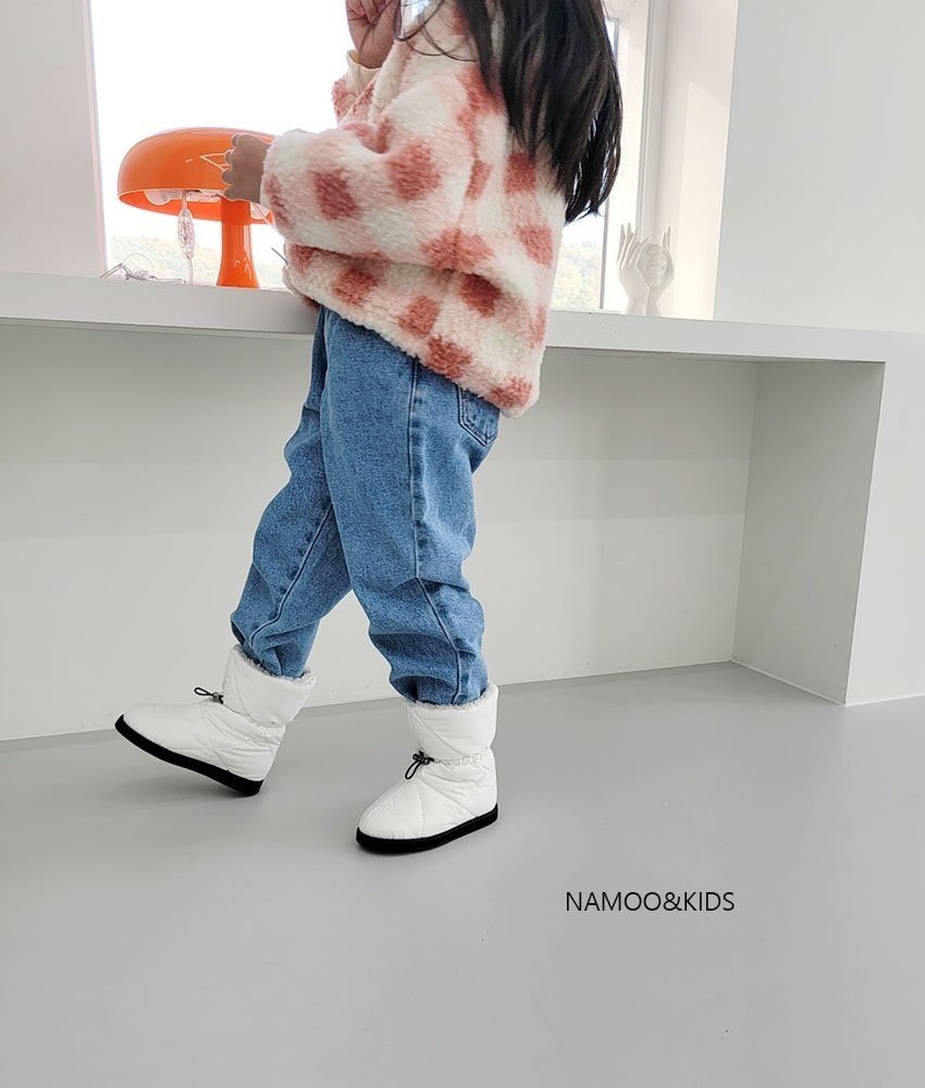 【予約】cream padding boots  / namoo  N-008