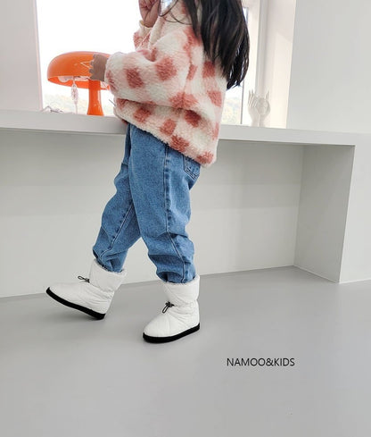 【予約】cream padding boots  / namoo  N-008