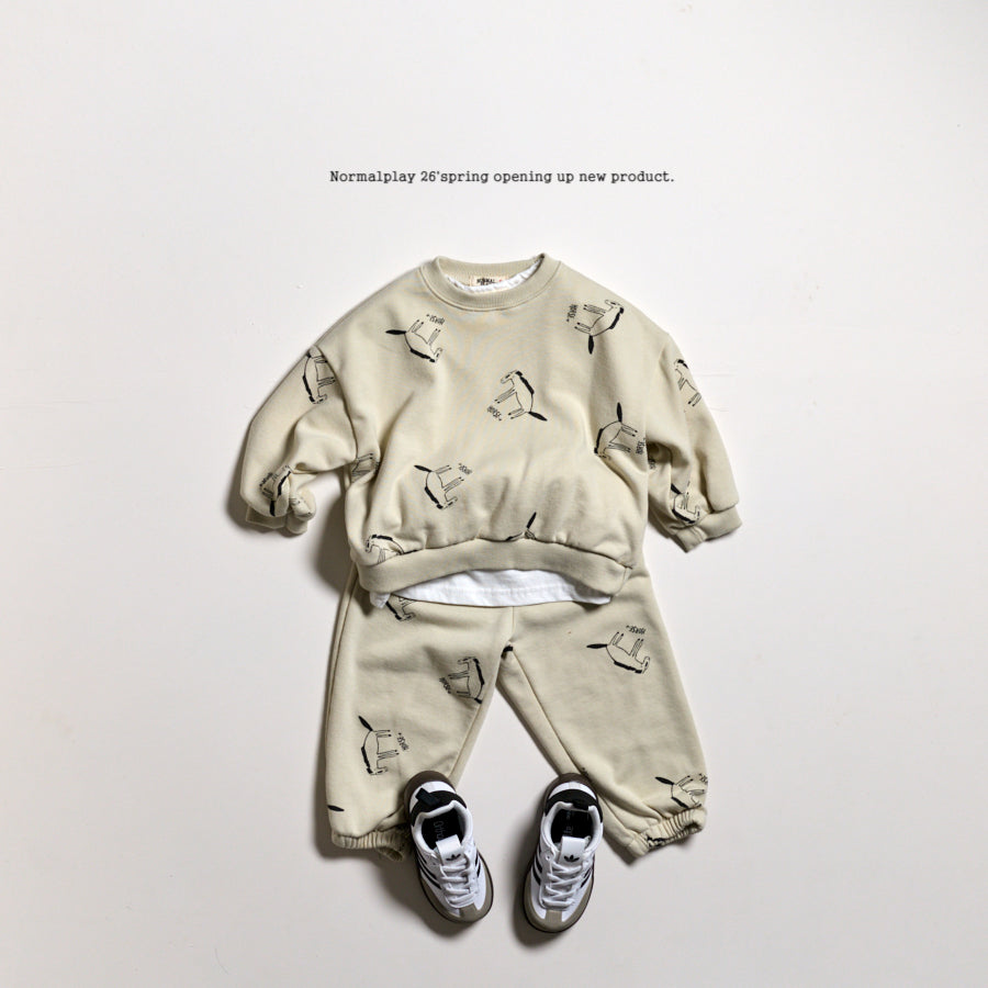 【予約】ホースジョガーパンツ / normalplay (12M-JM)