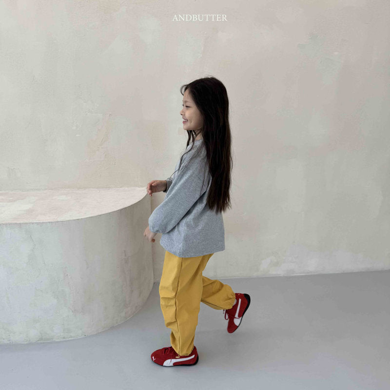 【予約】Anorak Bonding Pants  /  andbutter (S-JM)