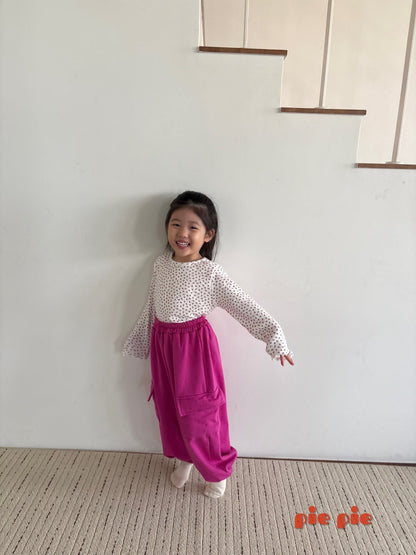 【予約】ベリーベリーアイレットTシャツ / pie (XS-XL)