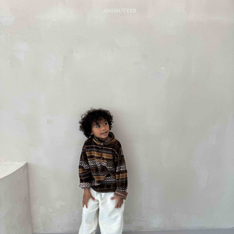 【予約】Patagon Pocket Fleece  /  andbutter (S-JM)