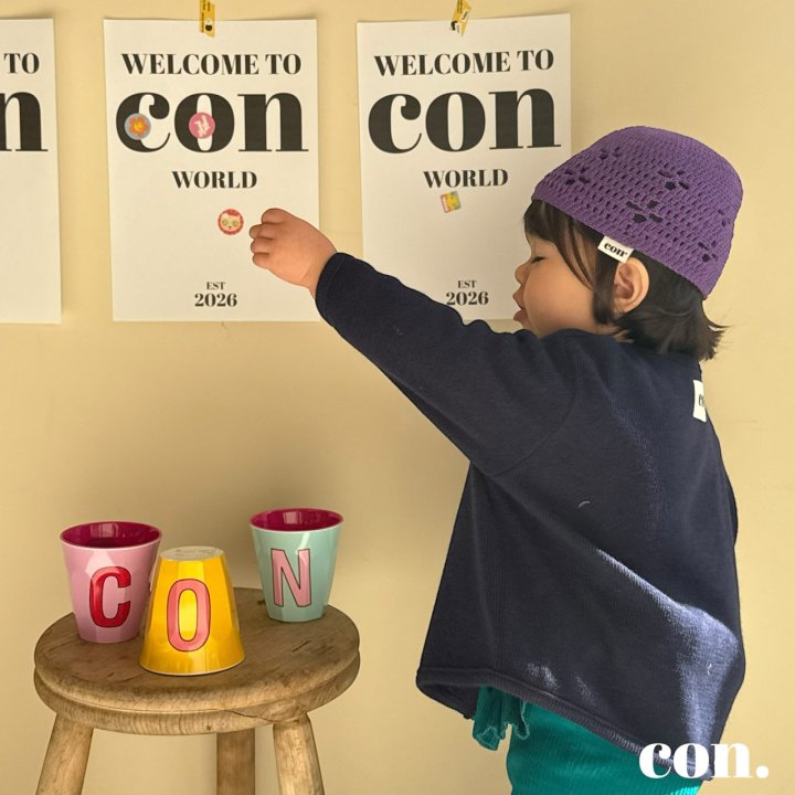 【予約】デイリーカーディガン / con. (XXS-M)