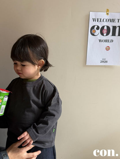 【予約】ソフトリブT / con. (XXS-M)말랑 골지