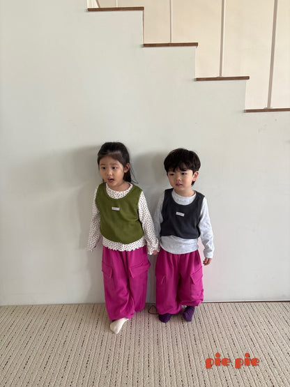 【予約】ベリーベリーアイレットTシャツ / pie (XS-XL)