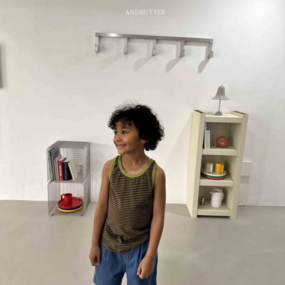 【予約】Cross sleeveless / andbutter(S-JM)