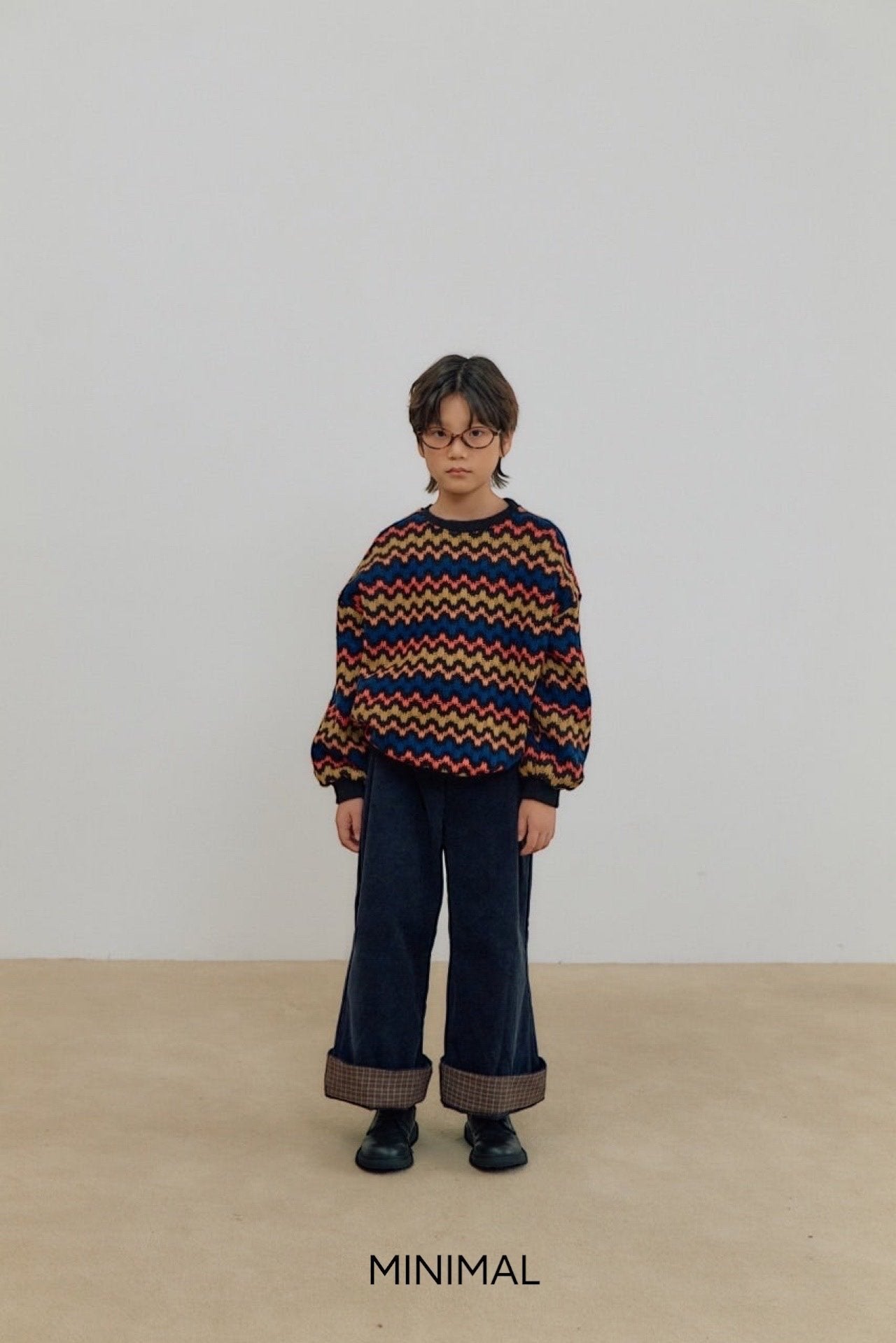 【予約】vivi knit mtm  / minimal (S-JM)