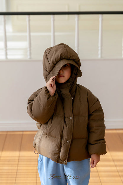 【予約】down padding jacket  / apfel (S-2XL)