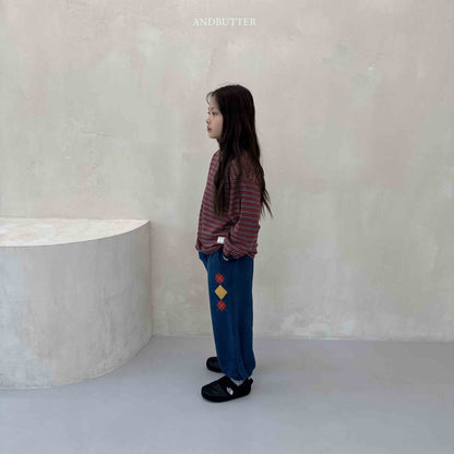 【予約】Hazel color Tee  / andbutter