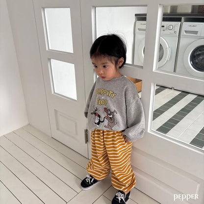 【予約】ヨヨボーダージョガー　/ pepper (XS-XL)