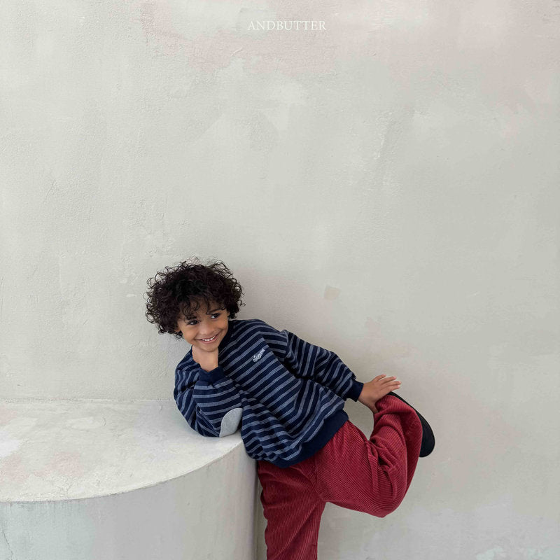 【予約】Love Ring Corduroy Pants  /  andbutter (S-JM)