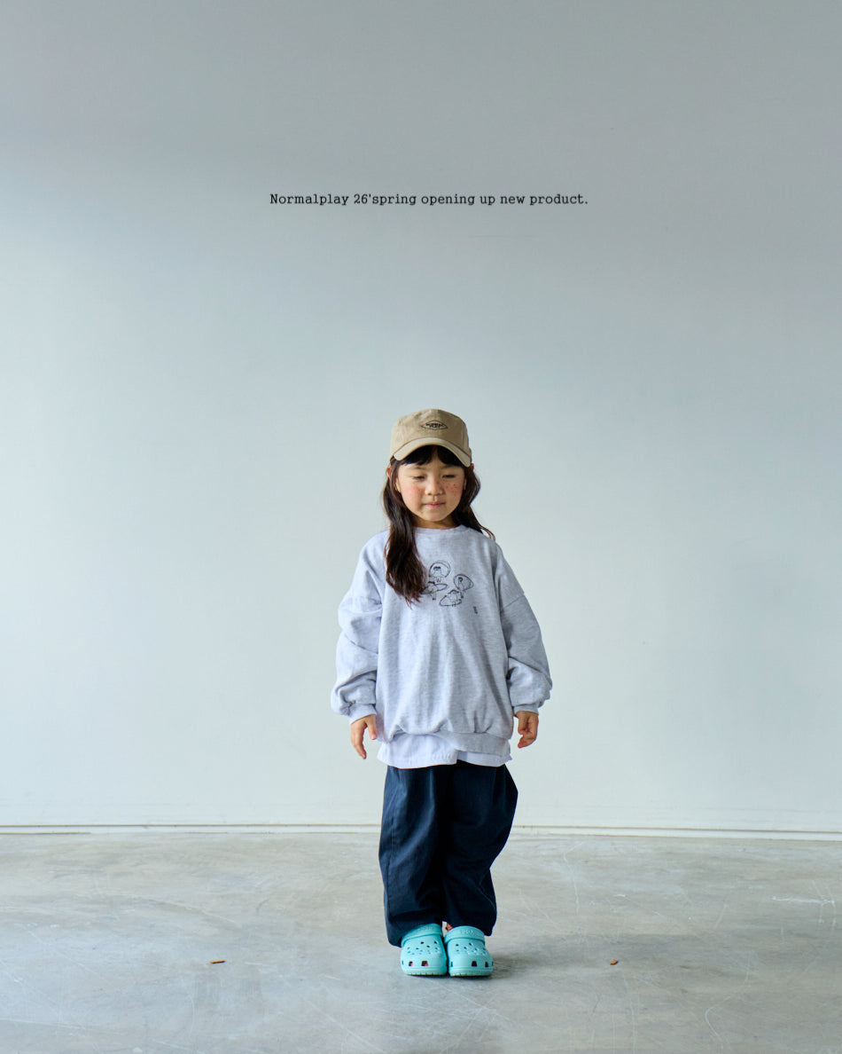 【予約】ミルキーコットンパンツ / normalplay (12M-JM)