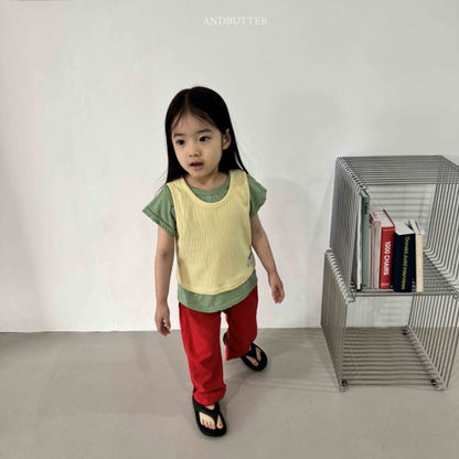 【予約】linen daily Pants / andbutter(S-JM)