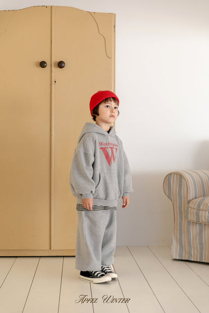 【予約】W hoodie  /  apfel (S-JL)