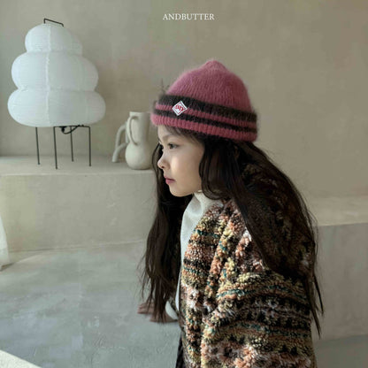 【予約】Mix Angora Beanie   / andbutter