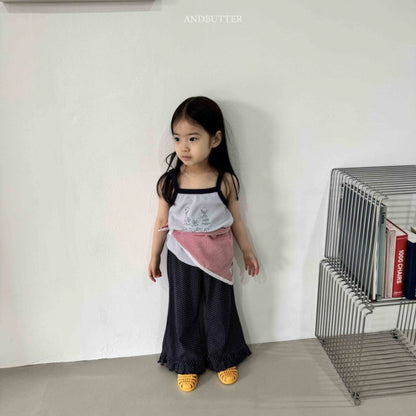 【予約】Saturday sleeveless / andbutter(S-JM)세러데이