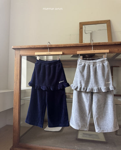 【予約】layered pants  /  momoann (5-15号)