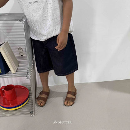 【予約】Non-faded Bermuda Pants / andbutter(S-JM)