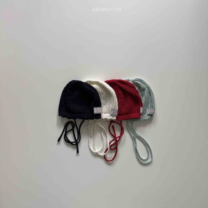 【予約】Croche Color beanie  / andbutter