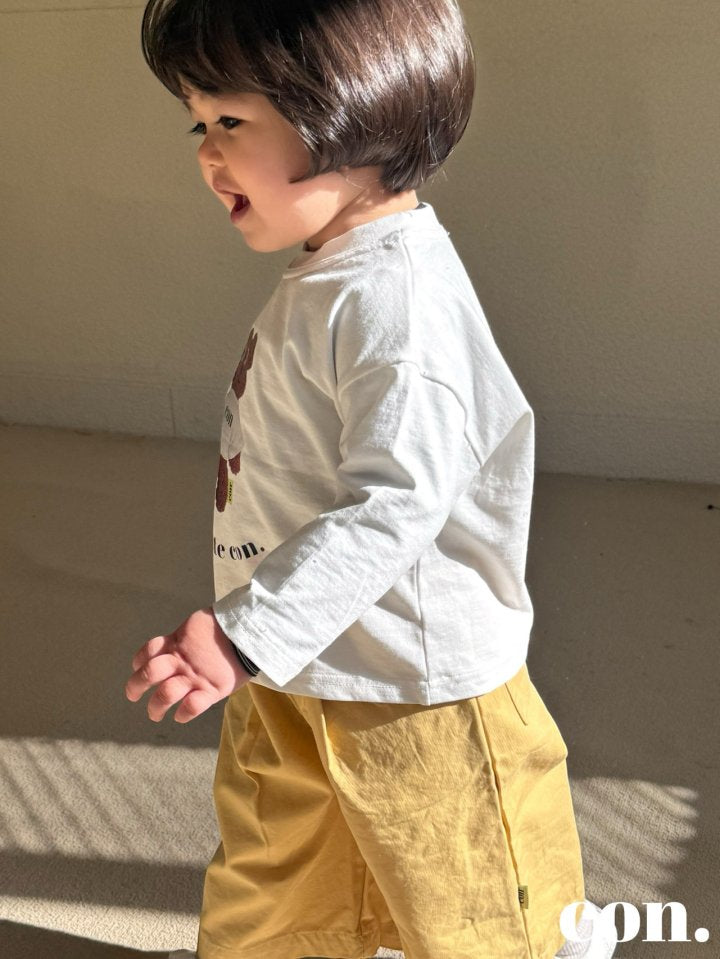 【予約】ベアTシャツ / con. (XXS-M)