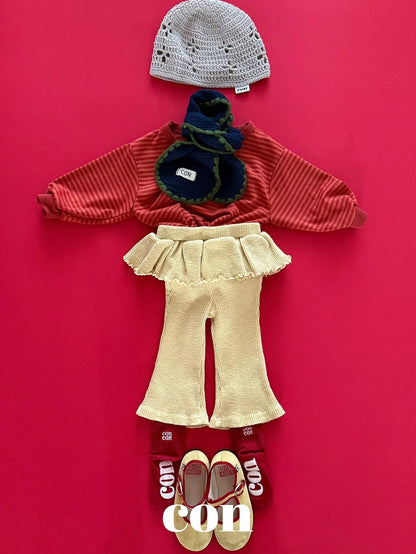 【予約】frill leggings /  con콘쫀쿠