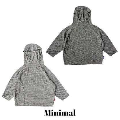 【予約】stripe hood T / minimal (S-JM）