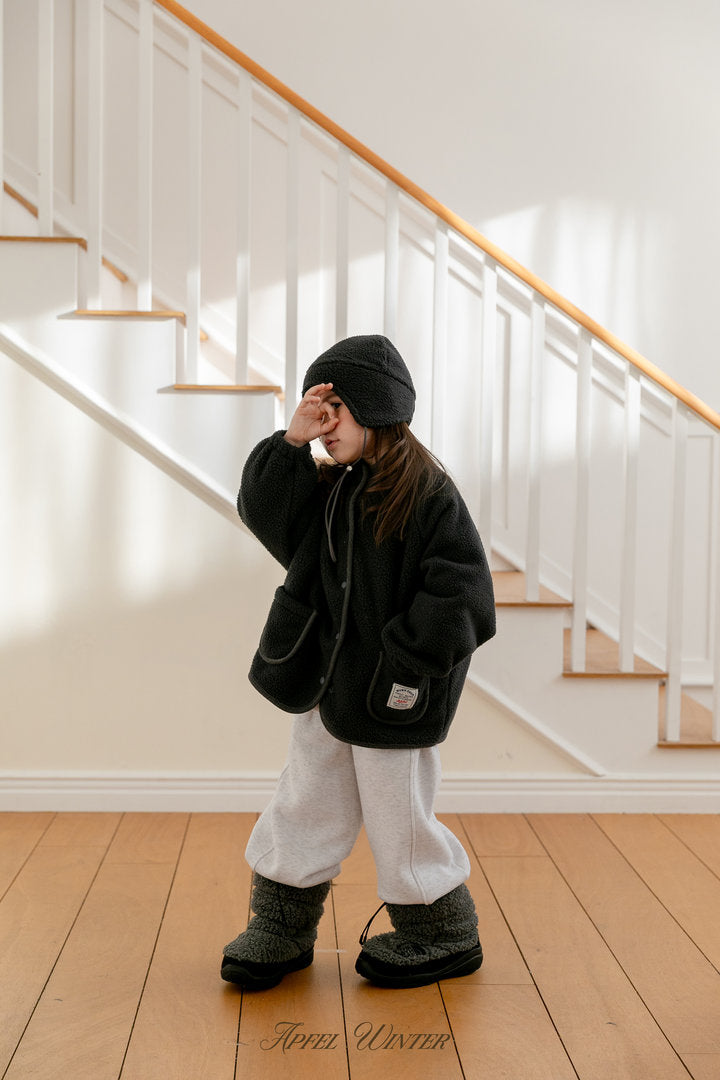 【予約】milk jogger pants  / apfel (S-JL)