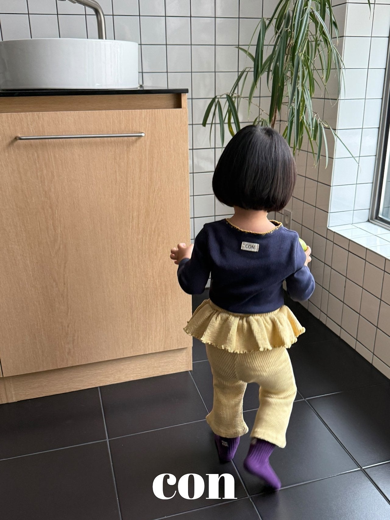【予約】frill leggings /  con콘쫀쿠